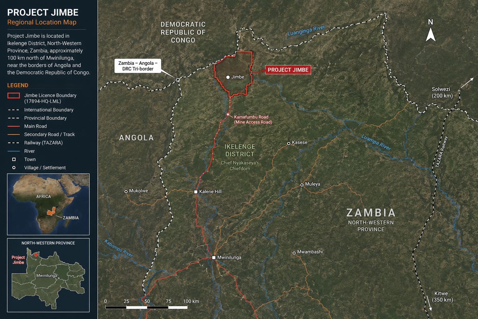 Jimbe Copper-Nickel Project overview